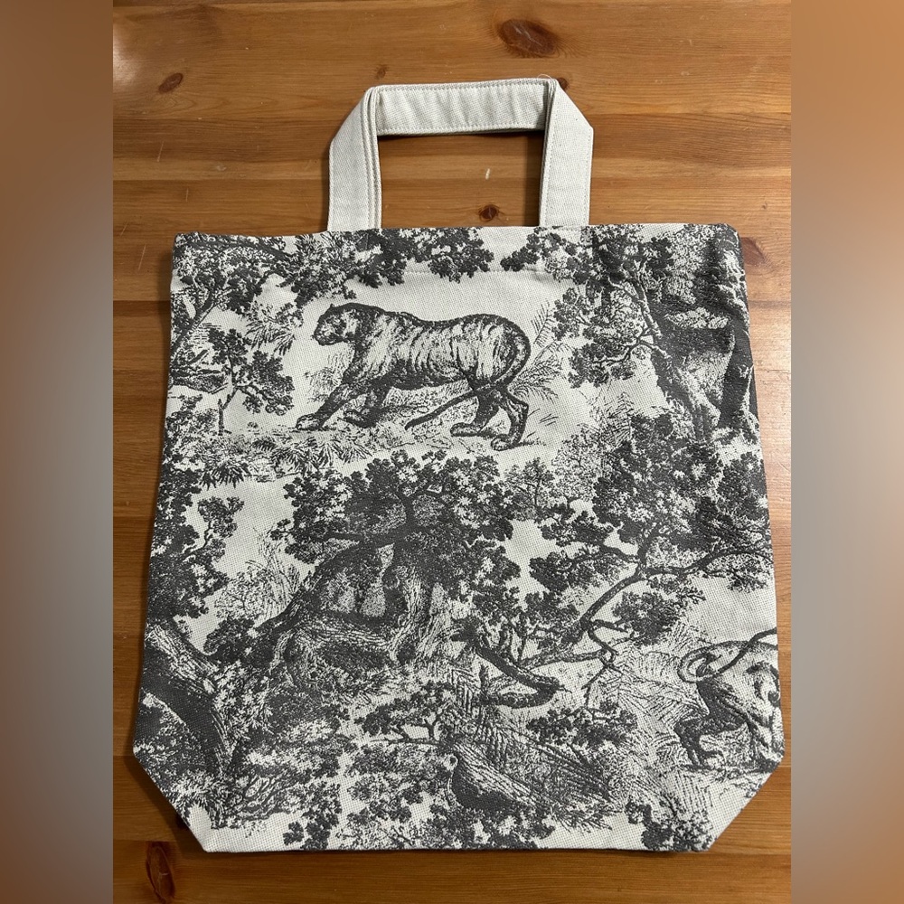 Christian Dior tote bag / shopper. Made in Italy. Animal print - Picture 2 of 4